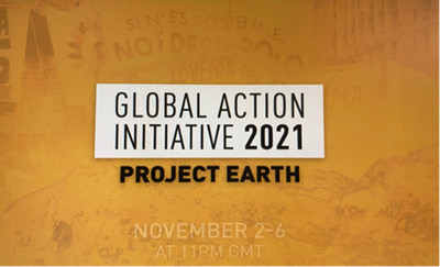 La "Iniciativa de Acción Global 2021" se transmitirá a las 23 horas GMT del 2 al 6 de noviembre (PRNewsfoto/CGTN)